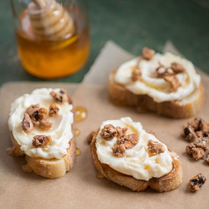 Sweet crostini