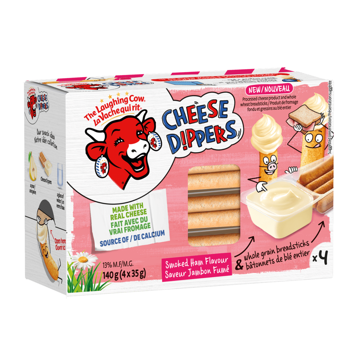 Cheese Dippers Smoked Ham Flavour - The Laughing Cow Canada